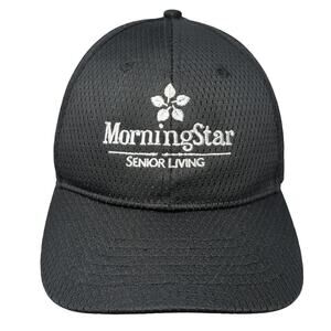 Morning Star Senior Living Slideback Baseball Cap Black One Size Chef Works